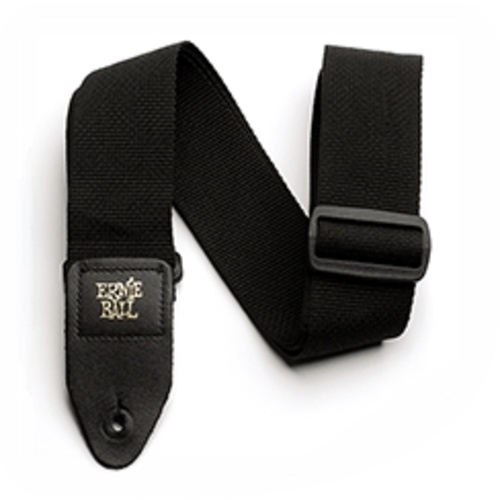 Ernie Ball Black Polypro Guitar Strap