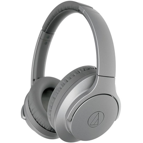 Audio-Technica QuietPoint Active Noise-Canceling Headphones (Grey)