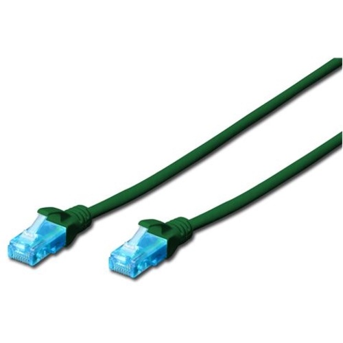 Digitus UTP CAT5e Green Patch Lead 1.0m