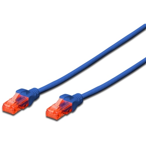 Digitus UTP CAT6 Blue Patch Lead 0.75m