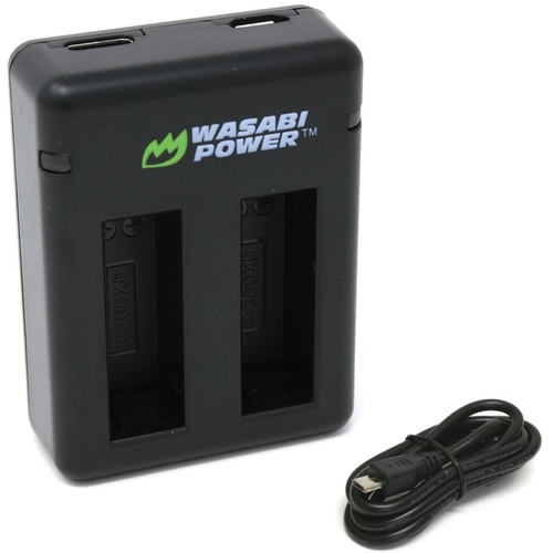 Wasabi Power Dual USB Battery Charger for Insta360 One X