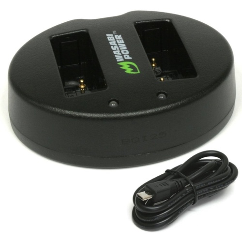 Wasabi Dual Charger for Panasonic CGA-S005, DMW-BCC12
