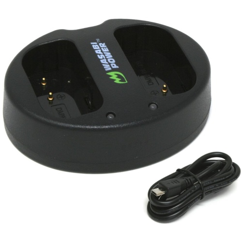 Wasabi Power Dual USB Charger for Panasonic DMW-BLJ31