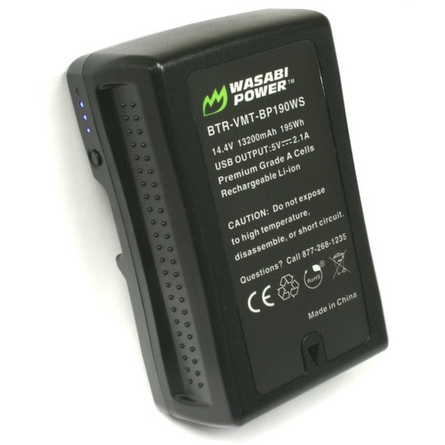 Wasabi Power V-mount Battery (14.4V, 13200MAH, 195WH)