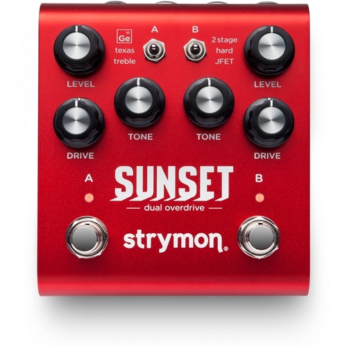 Strymon Sunset Dual Overdrive Pedal