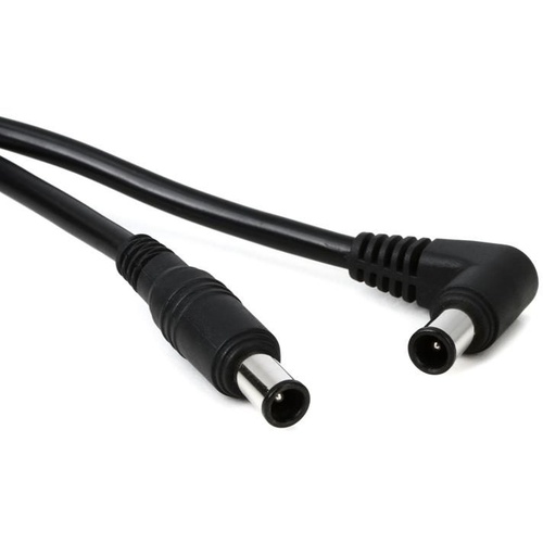 Strymon DC EIAJ Cable Straight to Right Angle 18"