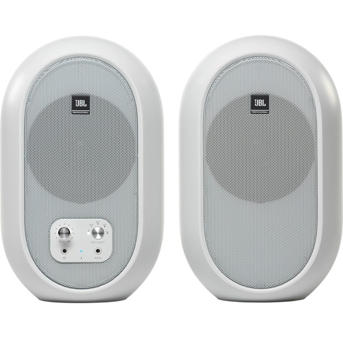 JBL 1 Series 104-BT Desktop Reference Monitors with Bluetooth (White)