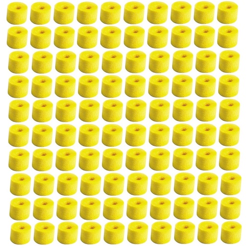 Shure Yellow Foam, 100 Pieces
