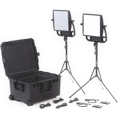 Litepanels Astra Bi-Colour LED Traveler Duo Kit (Gold Mount)