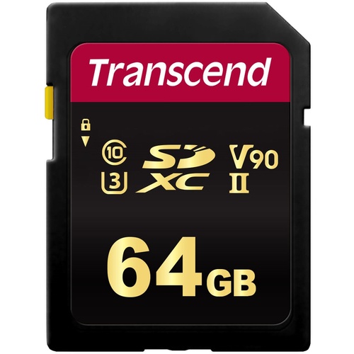 Transcend 64GB 700S UHS-II SDXC Memory Card