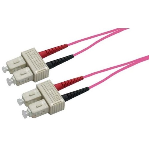 DYNAMIX 5M 50u SC/SC OM4 Fibre Lead (Duplex, Multimode)