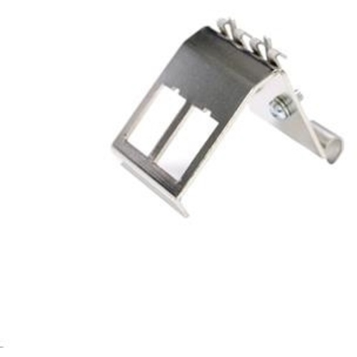 DYNAMIX 2 Port Keystone to DIN Mount Metal Adapter Plate