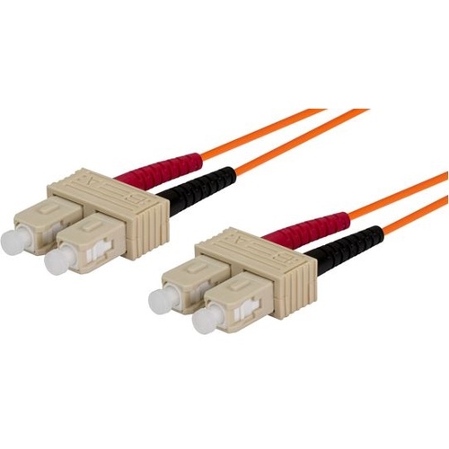 DYNAMIX 2M 50u SC/ST OM3 Fibre Lead (Duplex, Multimode)