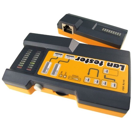 DYNAMIX RJ11/RJ45 Link Tester for UTP, STP, and Modular Cables