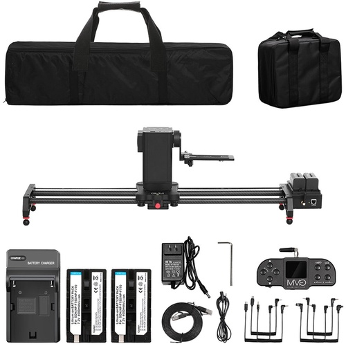 GVM 3D 3-Axis Wireless Carbon Fiber Motorised Slider with Bluetooth Remote (0.8m)