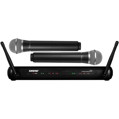 Shure SVX288-PG58 Dual Handheld Wireless Mic System