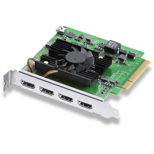 Blackmagic Design DeckLink Quad HDMI Recorder Capture Card - Open Box Special