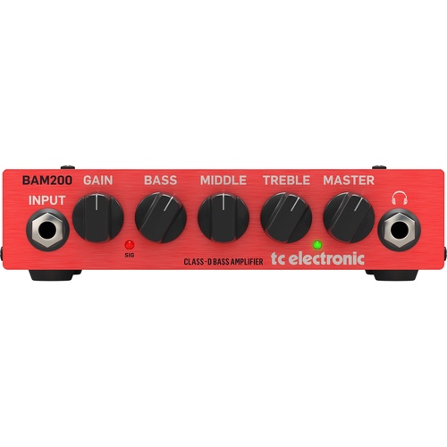 TC Electronic BAM200 200W Bass Amplifier Head