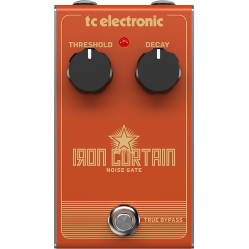 TC Electronic Iron Curtain Noise Gate Pedal for Electric Guitar