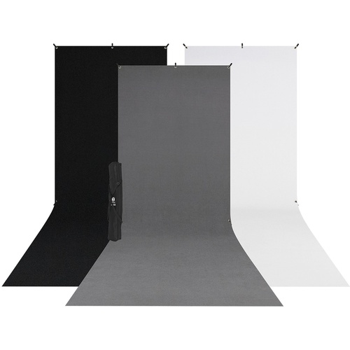 Westcott X Drop 3-Pack Sweep Backdrop Kit (1.5 x 3.6m)