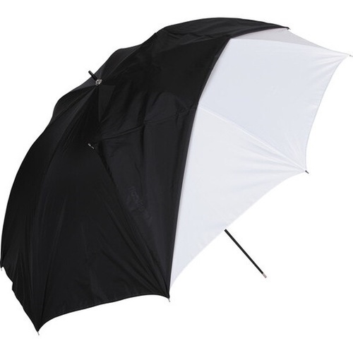 Westcott White Satin Umbrella with Removable Black Cover (0.8m)