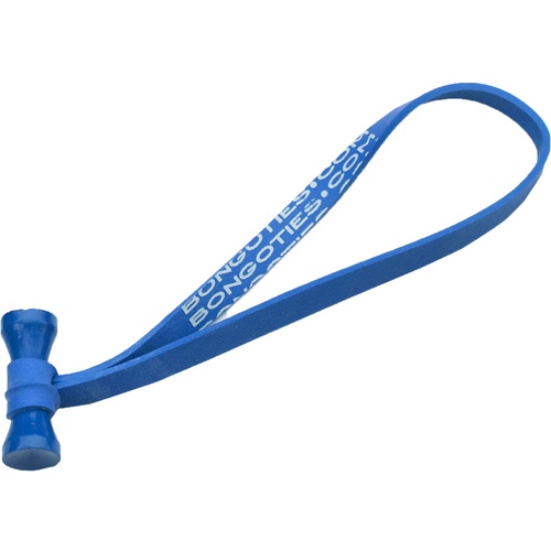 BongoTies Elastic Cable Ties (Blue, 10 Pack, 12.7cm)