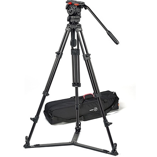 Sachtler 0371A Tripod System with FSB 4 Fluid Head, Aluminum Legs & Ground Spreader