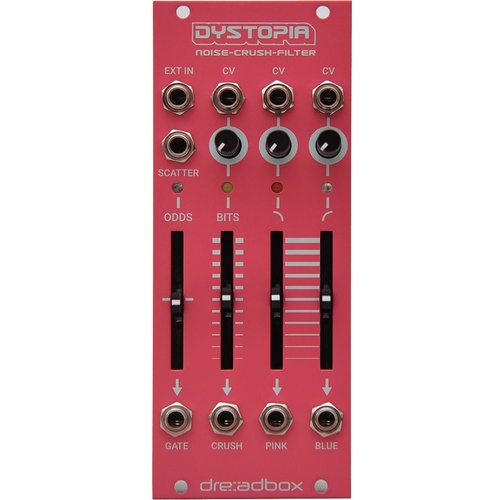Dreadbox Chromatic Dystopia Eurorack Module Noise Generator, Bit Crusher, and Dual Filter (10 HP)