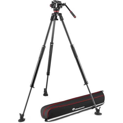 Manfrotto 504X Fluid Video Head with 635 Carbon Fibre Tripod