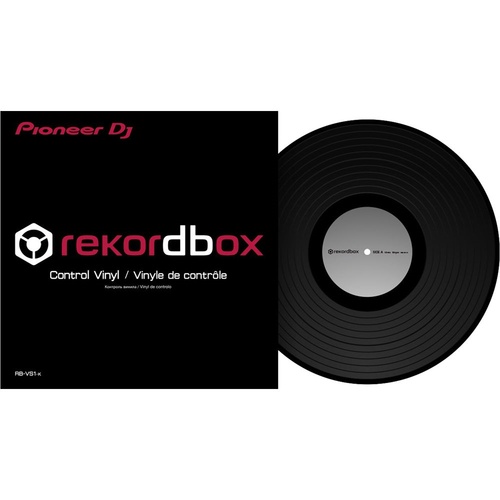 Pioneer DJ RB-VS1-K Control Vinyl for rekordbox dj (Black)