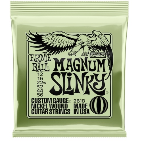 Ernie Ball Magnum Slinky Guitar Strings (12-56 Gague)