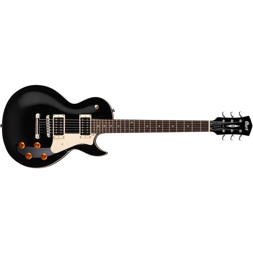 Cort CR100 Electric Guitar with Guitar Bag (Black)