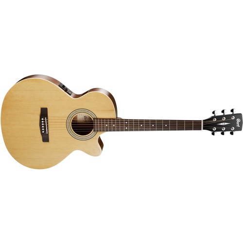 Cort SFX-ME Acoustic Guitar with Bag (Open Pore)