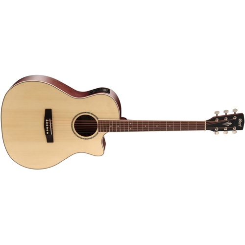 Cort GA-MEDX Acoustic Guitar with Bag (Open Pore)