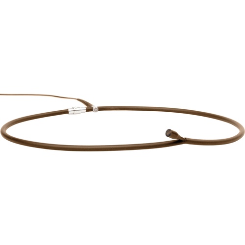DPA Microphones d:Screet Necklace Microphone 53cm Length and XLR Adapter Connector (Brown)