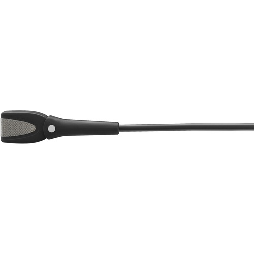 DPA d:screet 4160 Slim Omnidirectional Microphone with Hardwired MicroDot Connector (Black)