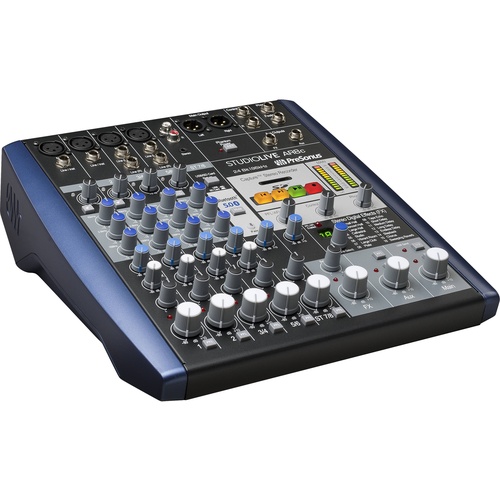 PreSonus StudioLive AR8c USB Type-C 8-Channel Hybrid Performance and Recording Mixer