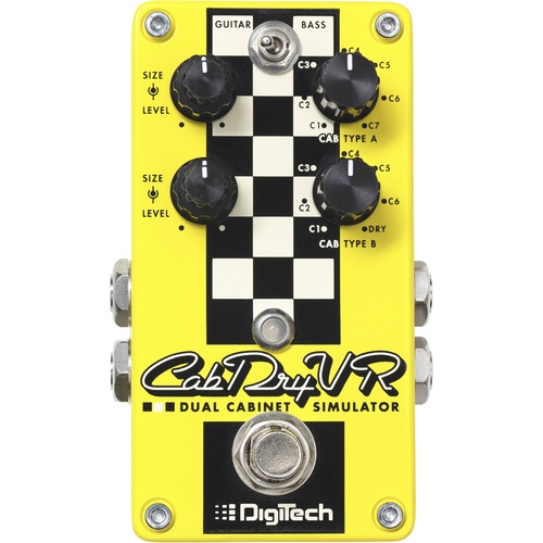 DigiTech CabDryVR Dual Cabinet Simulator Pedal