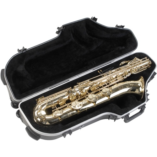 SKB 1SKB-455W Contoured Pro Baritone Sax Case with Wheels