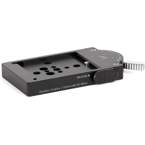 Wooden Camera Mini Touch-and-Go Receiver (80mm OConnor Euro, Sachtler 16, Ronford Baker Mini-RBQ)