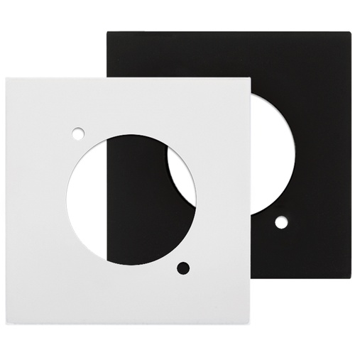 Audac CP45DSZ-W Connection Plate D-Size (45 X 45 mm, White)