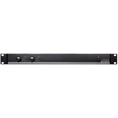 Audac EPA502 Dual-Channel Class-D Amplifier 2 X 500w