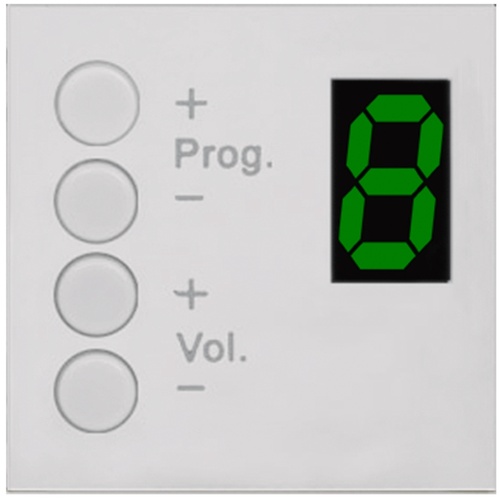 Audac MWX45-W MTX Wall Panel Controller 45 X 45mm (White)