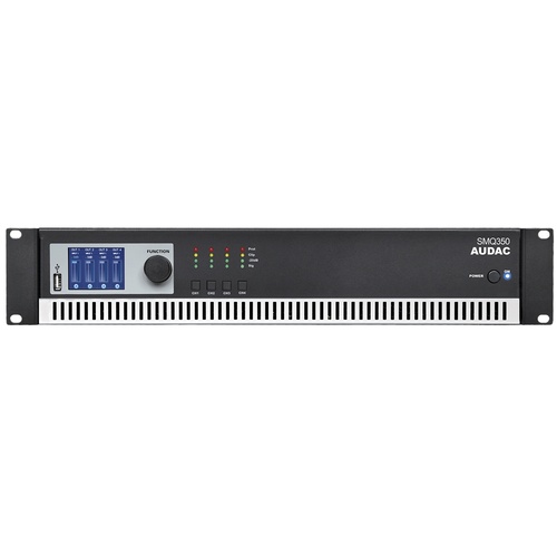 Audac SMQ350 Wavedynamic Dual-Channel Power Amplifier 4 X 350w