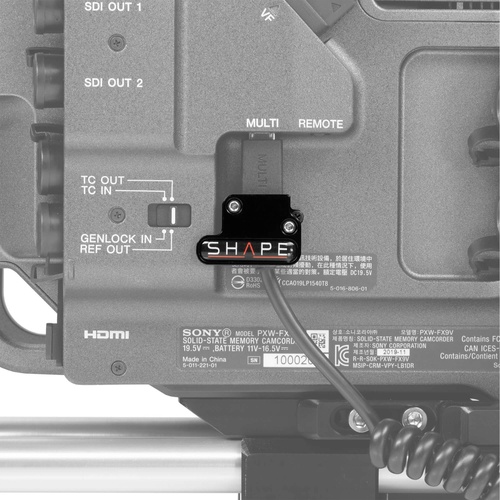 SHAPE Cable Clamp For Sony FX9 Remote Handle