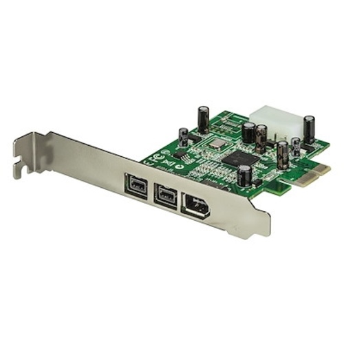 StarTech 3 Port 2b 1a 1394 PCI Express FireWire Card Adapter