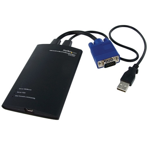 StarTech KVM Console to USB 2.0 Portable Laptop Crash Cart Adapter