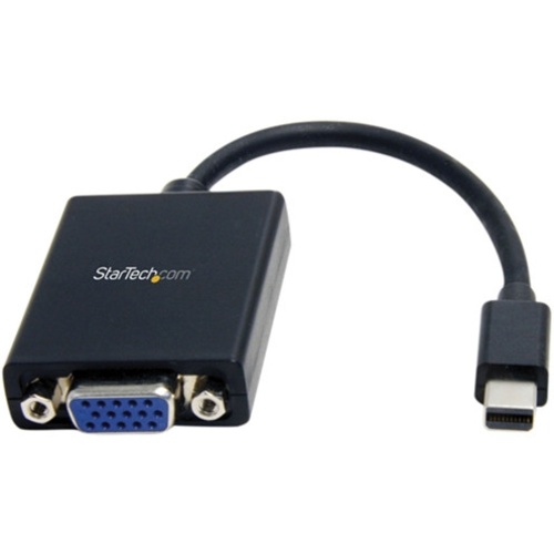 StarTech Mini DisplayPort to VGA Video Adapter Converter (Black)