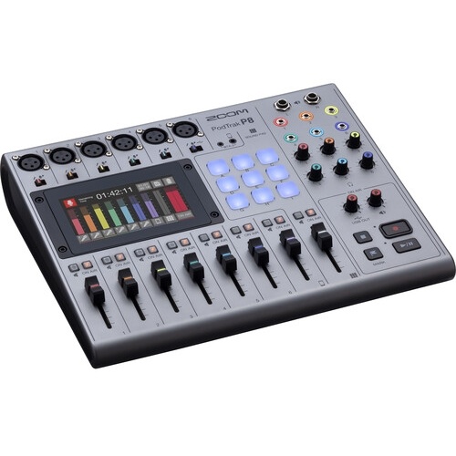 Zoom PodTrak P8 Portable Multitrack Podcast Recorder