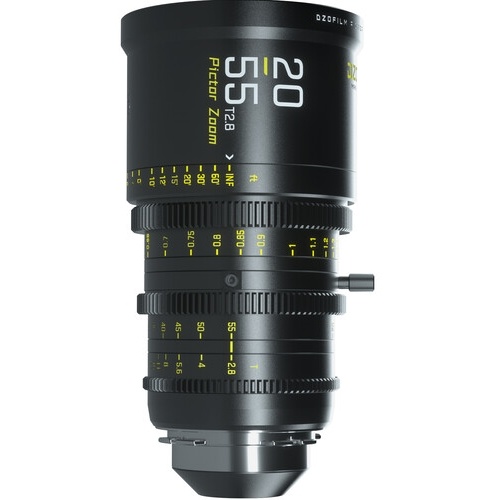 DZOFilm Pictor 20-55mm T2.8 Super35 Parfocal Zoom Lens (PL and EF Mounts, Black)